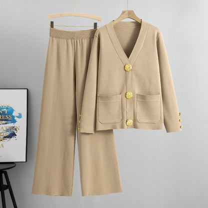 Ensemble Cardigan Tricoté — Chic & Effortless
