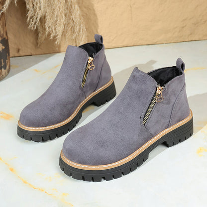 Bottines Zippées — Élégance & Modernité Urbaine