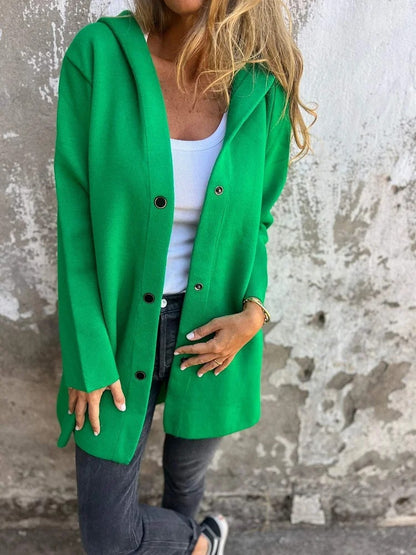 Veste Capuche Boutonnée — Confort & Style Urban