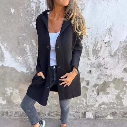 Veste Capuche Boutonnée — Confort & Style Urban