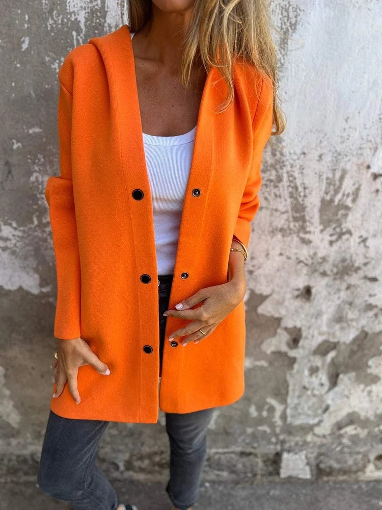 Veste Capuche Boutonnée — Confort & Style Urban
