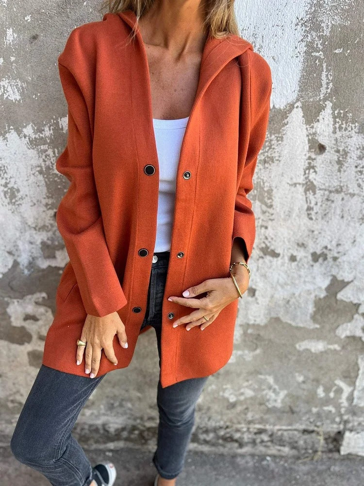 Veste Capuche Boutonnée — Confort & Style Urban