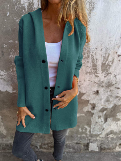 Veste Capuche Boutonnée — Confort & Style Urban