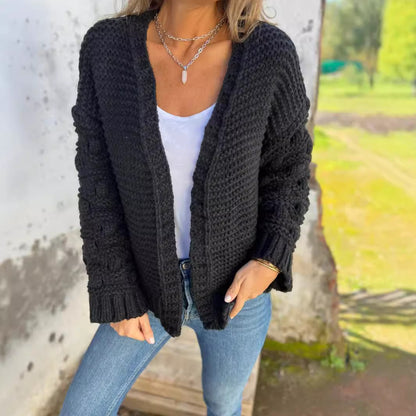 Cardigan Tricoté Mode Hiver