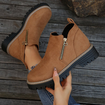 Bottines Zippées — Élégance & Modernité Urbaine