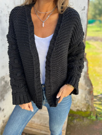 Cardigan Tricoté Mode Hiver