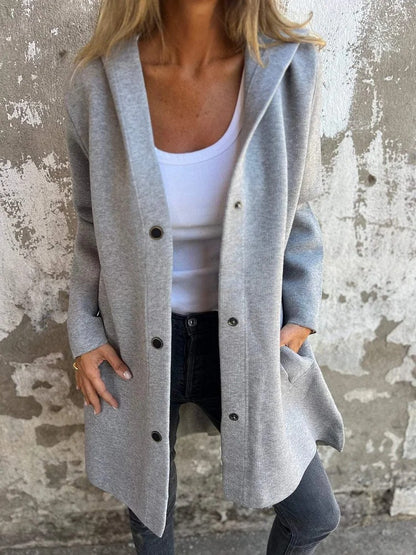 Veste Capuche Boutonnée — Confort & Style Urban