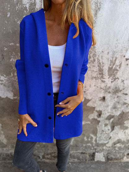 Veste Capuche Boutonnée — Confort & Style Urban
