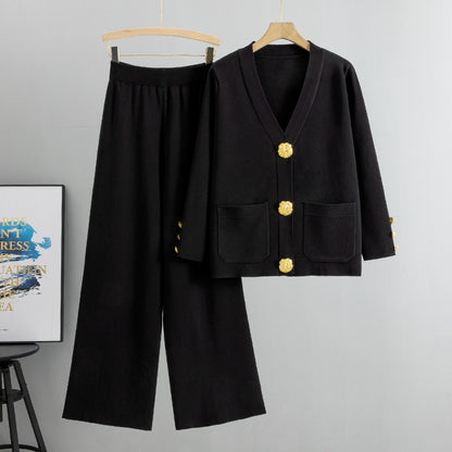 Ensemble Cardigan Tricoté — Chic & Effortless