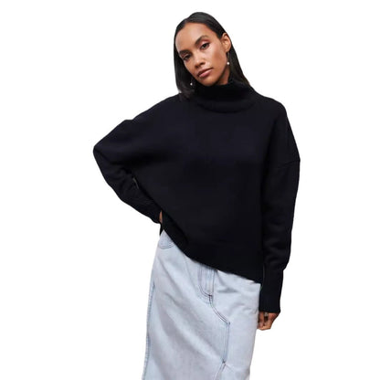 Pull Col Roulé Oversize