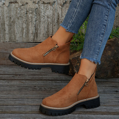 Bottines Zippées — Élégance & Modernité Urbaine