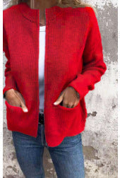 Cardigan Casual à Poches