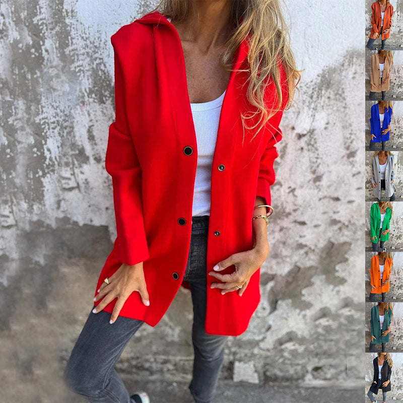 Veste Capuche Boutonnée — Confort & Style Urban