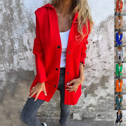 Veste Capuche Boutonnée — Confort & Style Urban