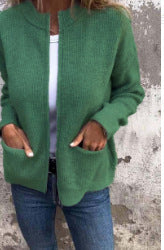 Cardigan Casual à Poches