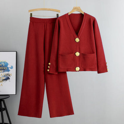 Ensemble Cardigan Tricoté — Chic & Effortless