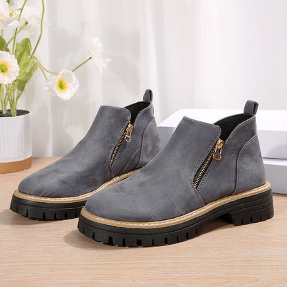 Bottines Zippées — Élégance & Modernité Urbaine